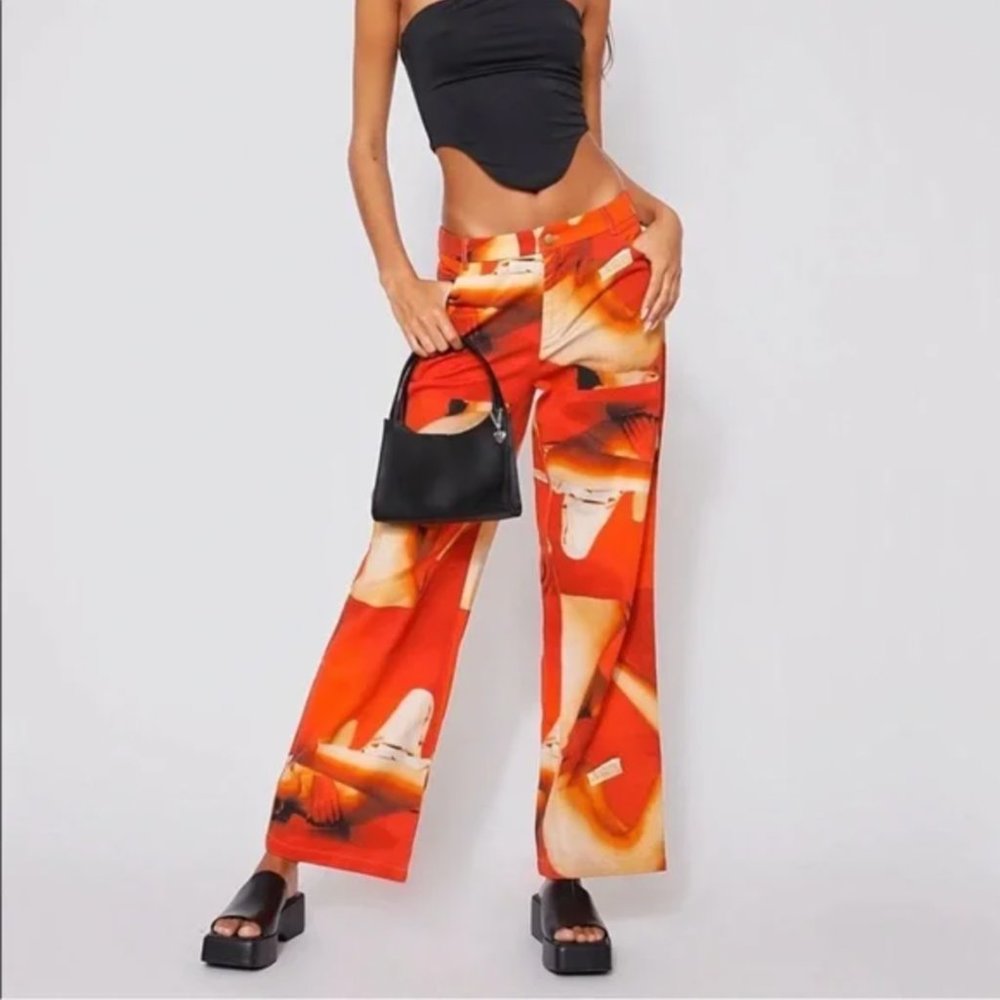 NWT Tiger Mist ‘Roche’ Jean Artist Print